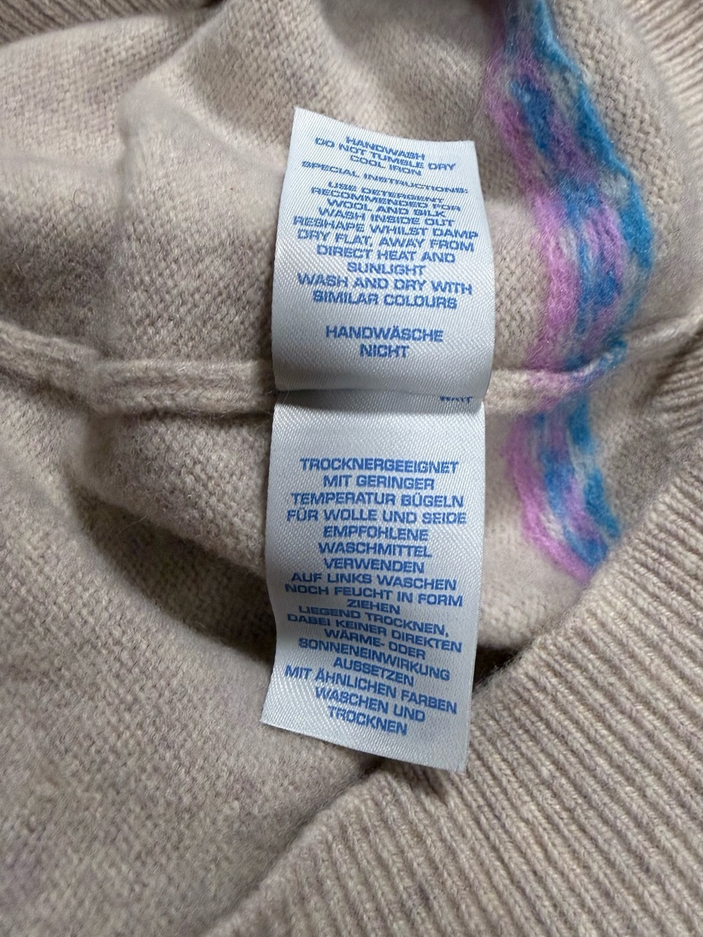 Boden Edie Fair Isle Knit Women’s Crewneck Sweater Size US 6 UK 10 EUC 100% Wool - Picture 8 of 9